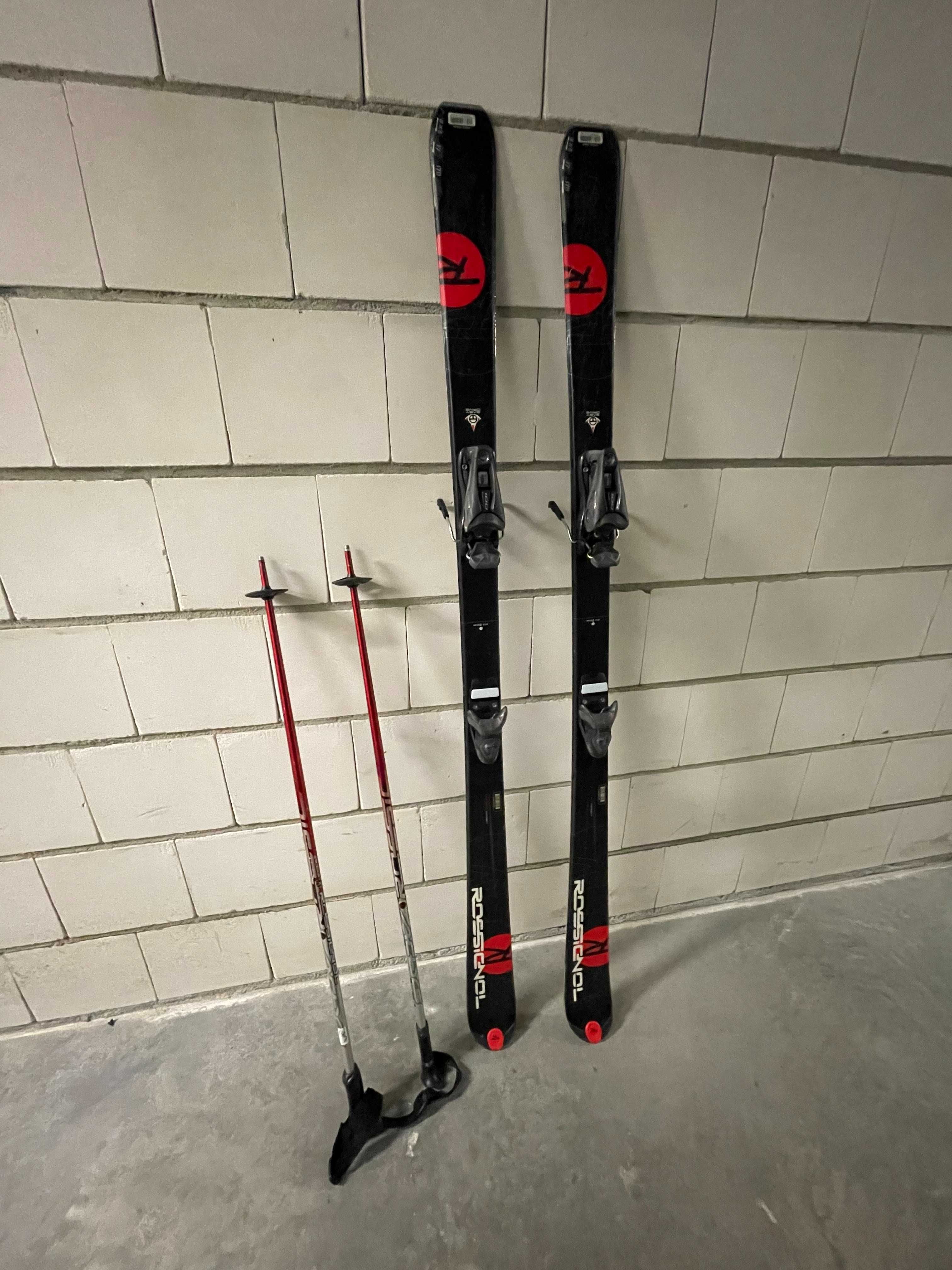 Rossignol Axium 29.5 (buty + narty + kije + pokrowiec)