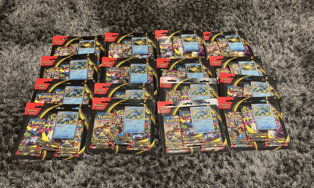 Pokémon TCG Mega Evolution 3-Pack Blister