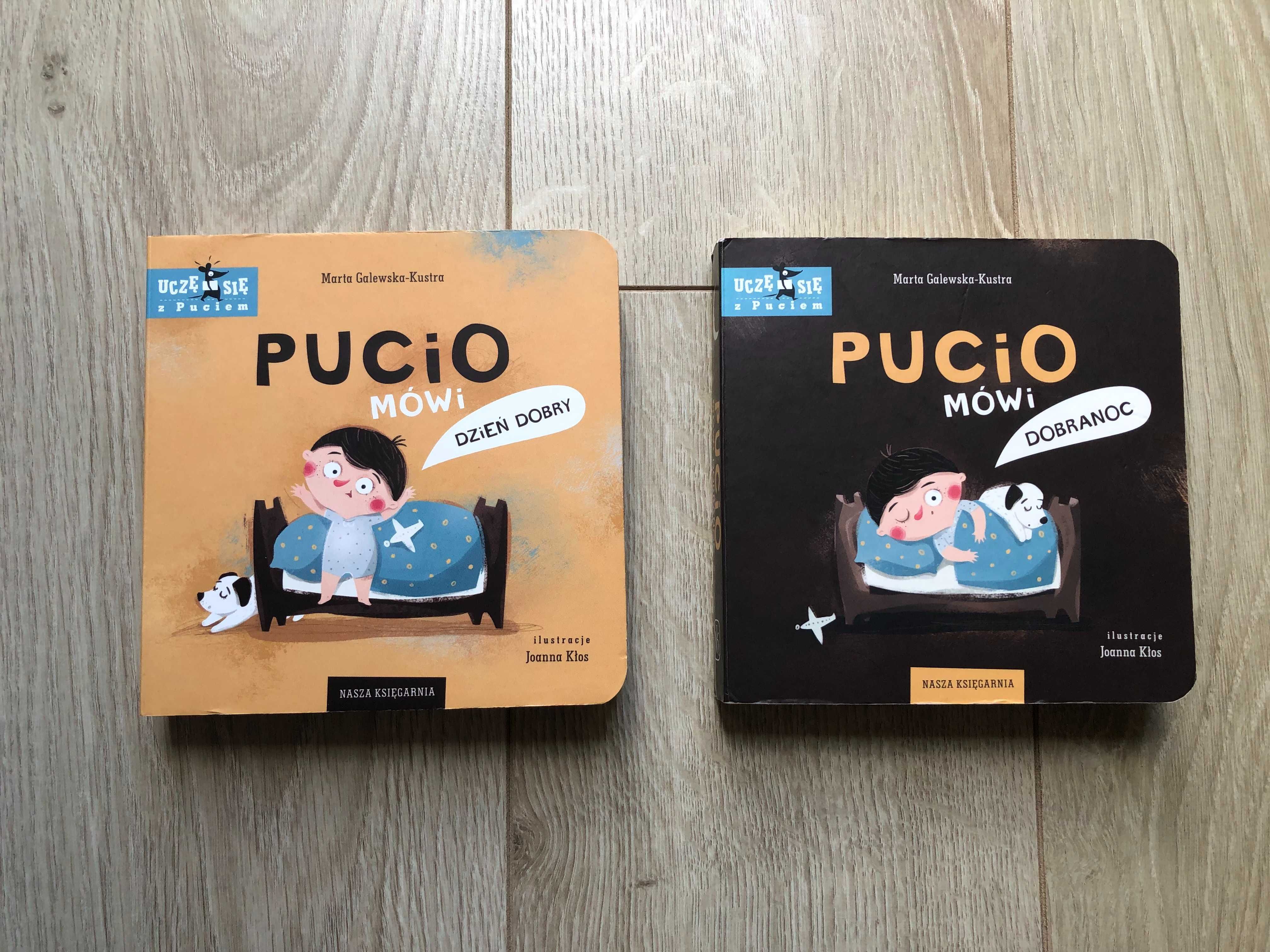 Pucio mówi dobranoc, Pucio mówi dzień dobry Galewska-Kustra