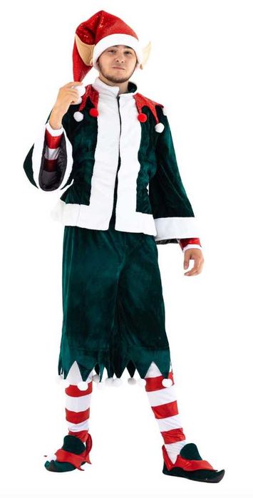 Костюм Ельфа дорослий новорічний
