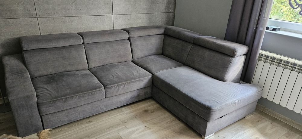 Narożnik z funkcją spania