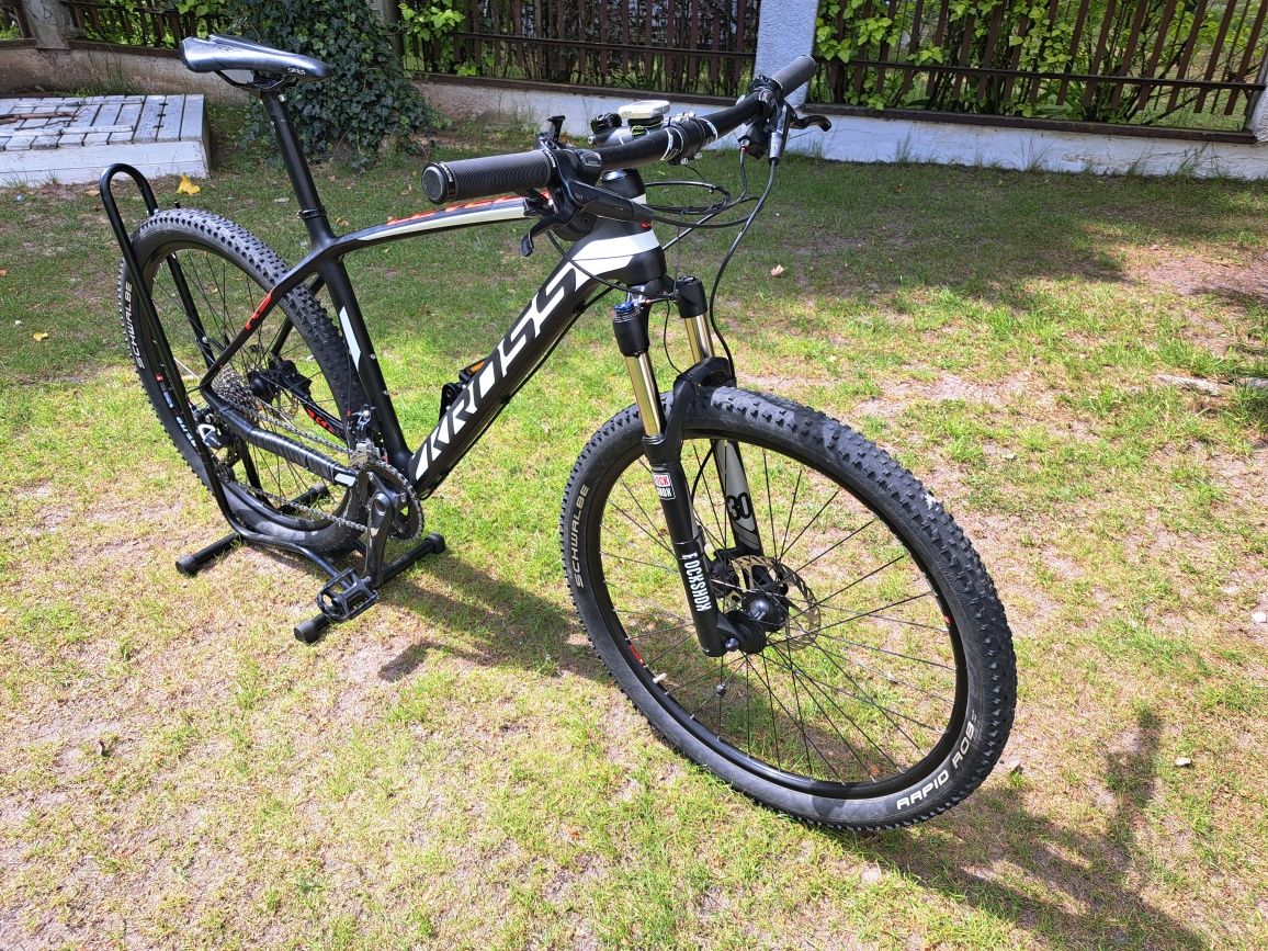 ROWER Górski MTB Carbon Kross Level R9, SLX Deore Stan BDB
