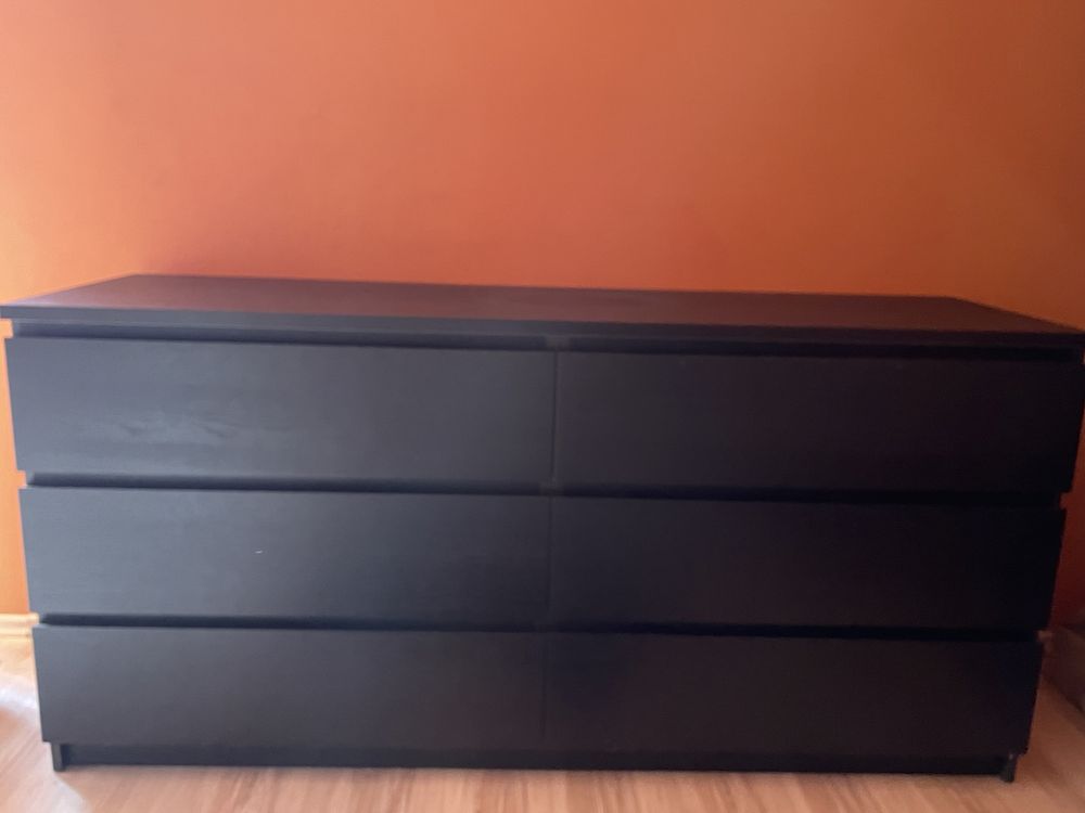 Komoda MALM IKEA 6 szuflad