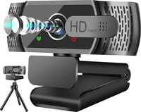 Neefeaer Kamera Internetowa z Mikrofonem Full HD1080P + statyw