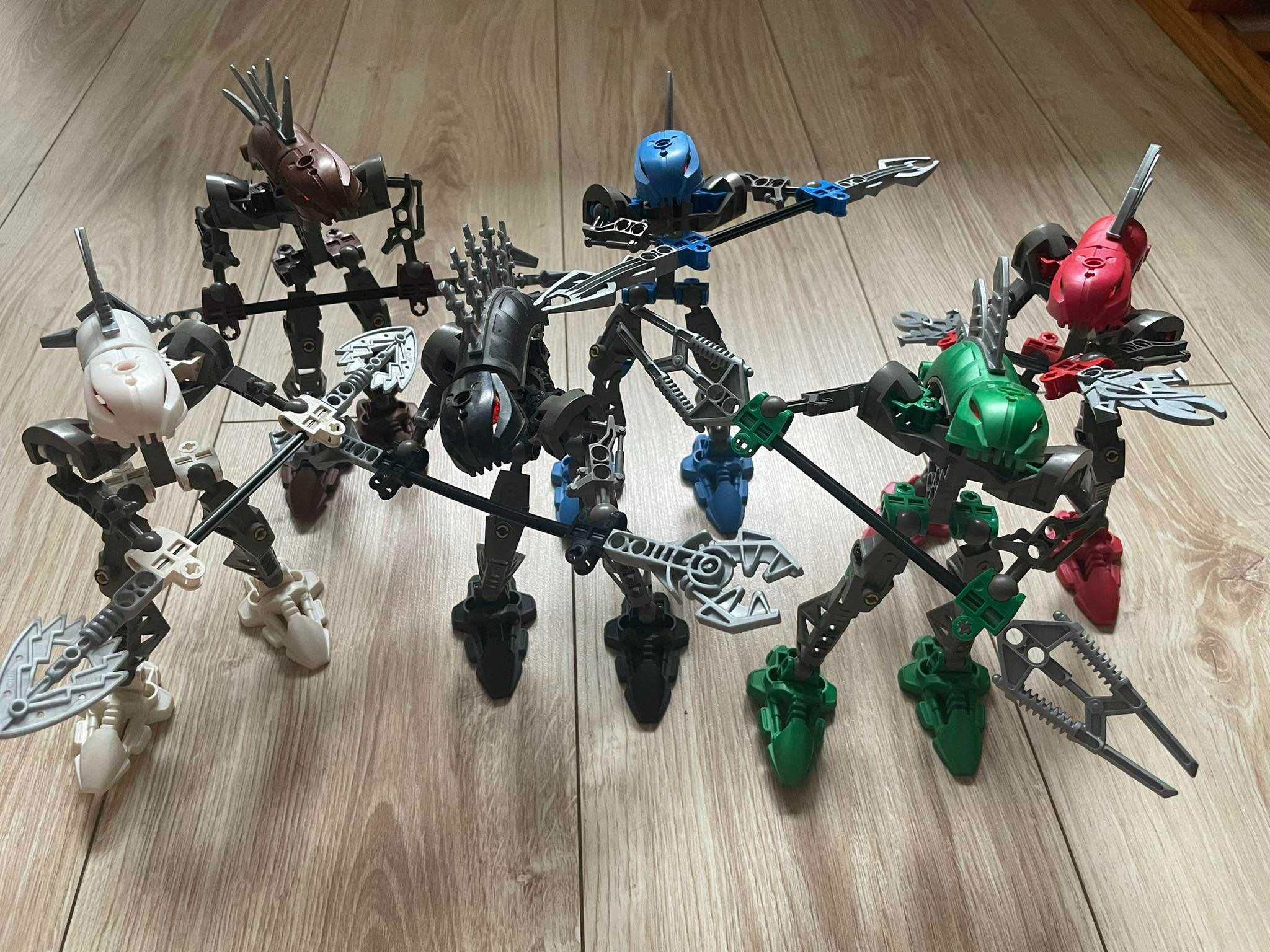Lego Bionicle Turahk, Lerahk, Guurahk, Panrahk, Vorahk, Kurahk