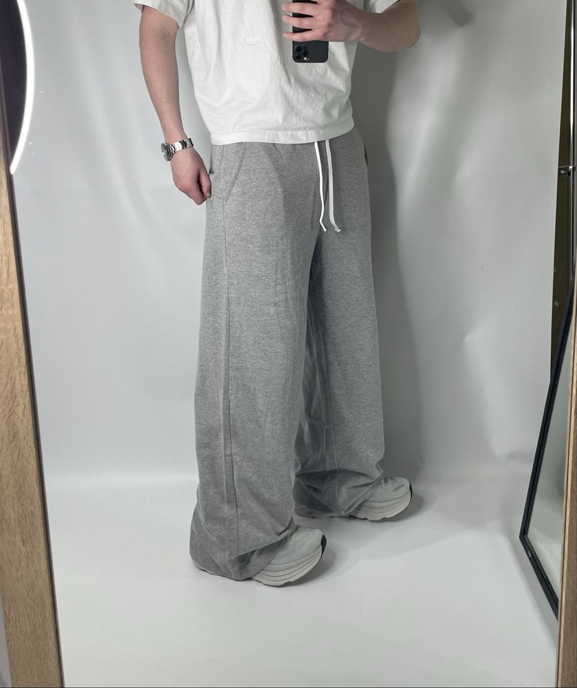 Базові широкі сірі спортивки Baggy SWEATPANTS jaded широкие штаны