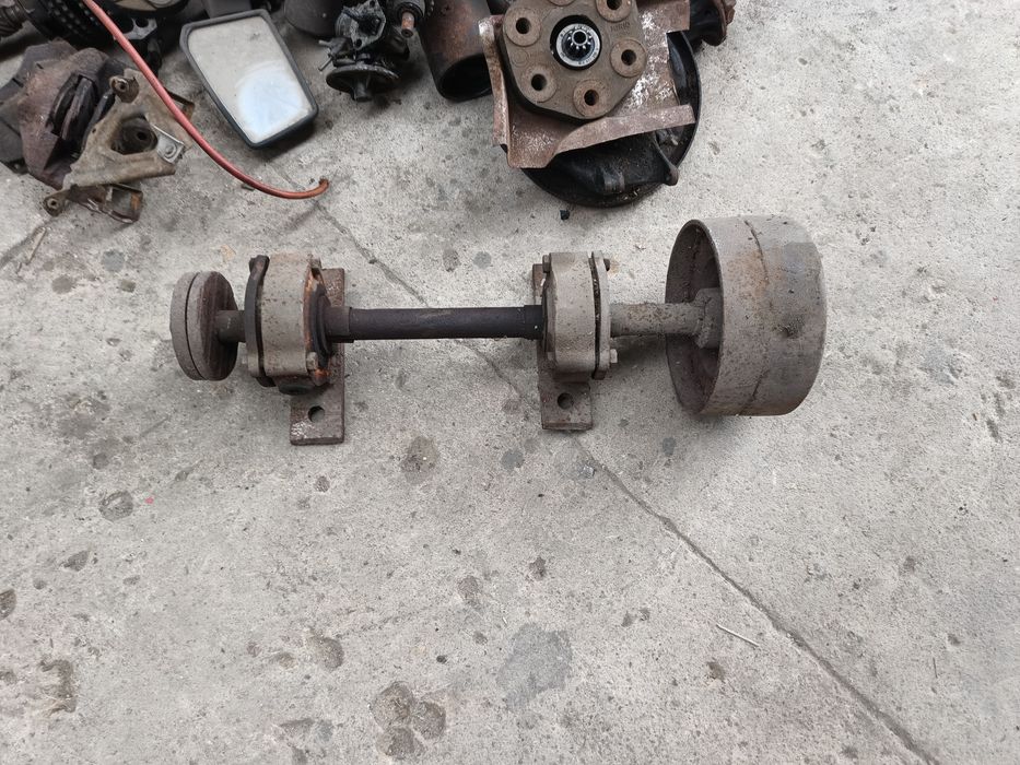 Wałek do krajzegi piły zaczep automatyczny felgi 16 cali skrecane