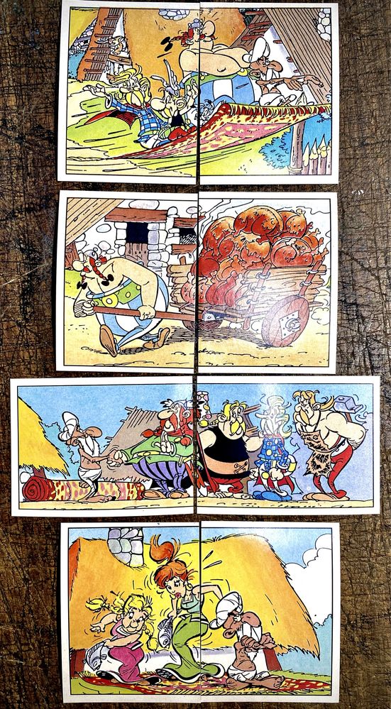 Naklejki do Asterix - Album Fana Panini 4/1997