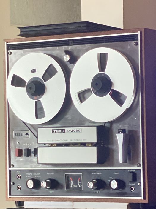 Colunas Altec e Gravador Teac