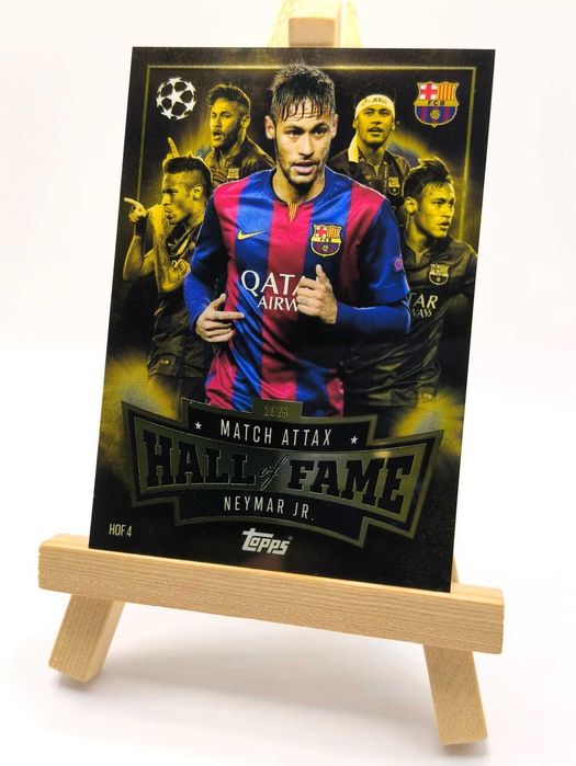 Topps Match Attax 2025/2026 Hall of Fame HOF 4 Neymar Jr FC Barcelona