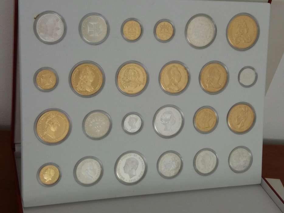 Historia Moeda Portuguesa Proof INCM Art Gallery