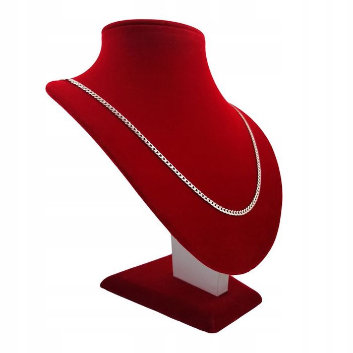 Srebrna Biżuteria Męska / Piękny Łańcuszek Pancerka 65cm + Grawer Grat