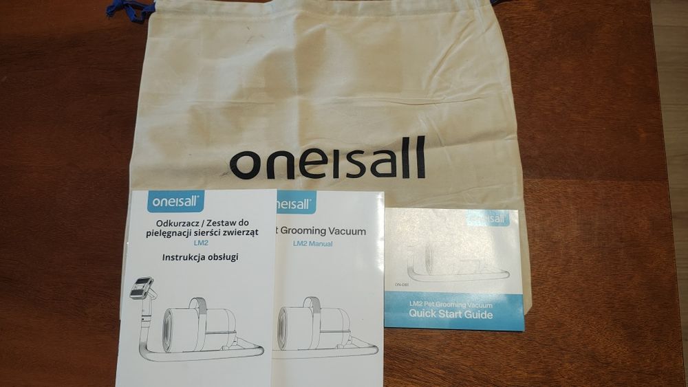 Odkurzacz/ zestaw do pielęgnacji sierści zwierząt oneisall on-d80