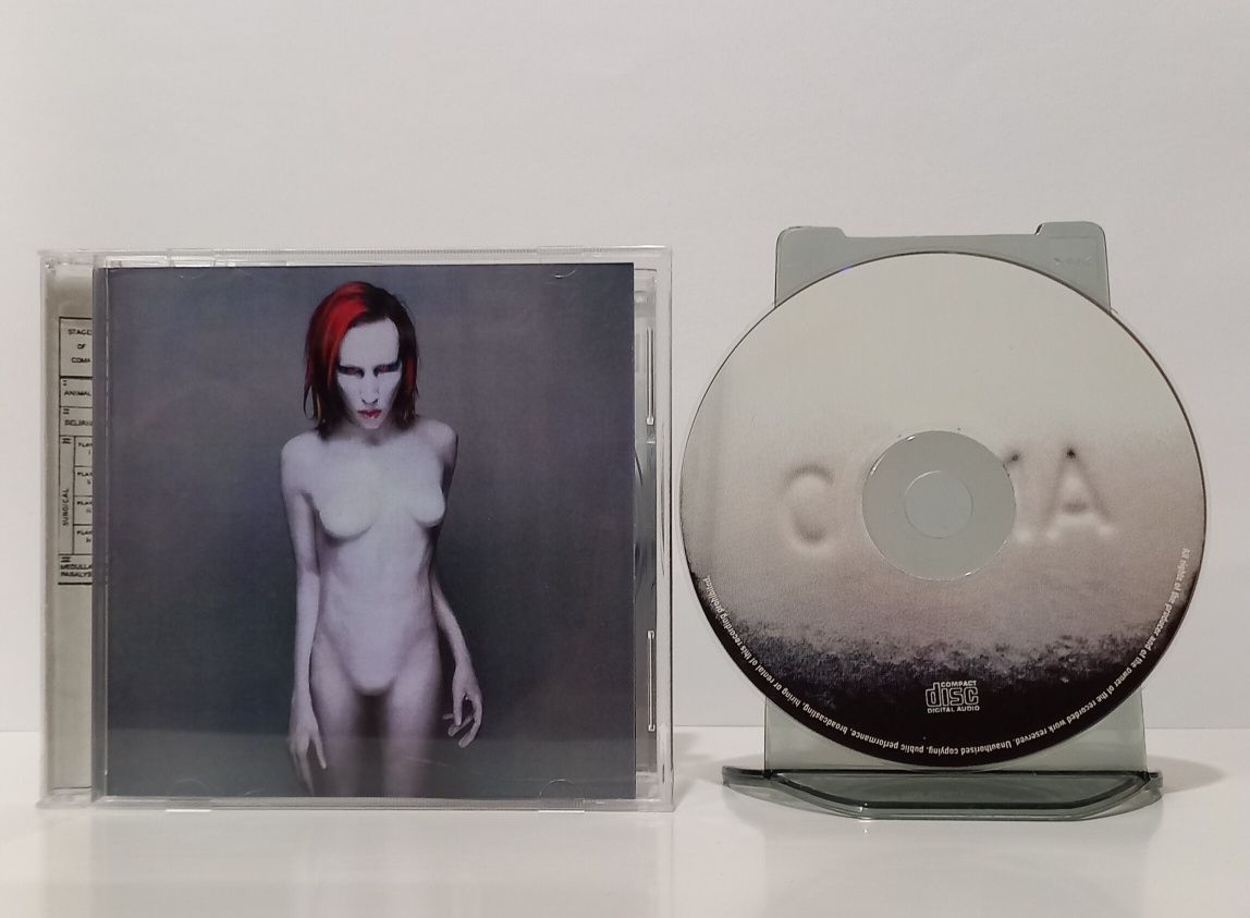 CD Marilyn Manson "Mechanical animals" Сд диски музыка Мерлин Менсон