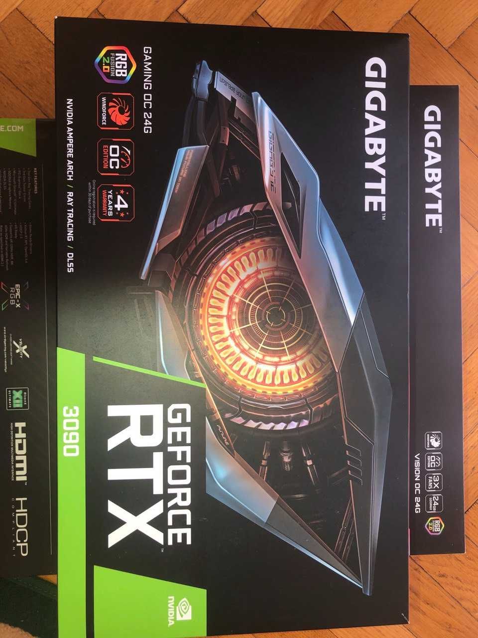 Видеокарти Gigabyte RTX 3090