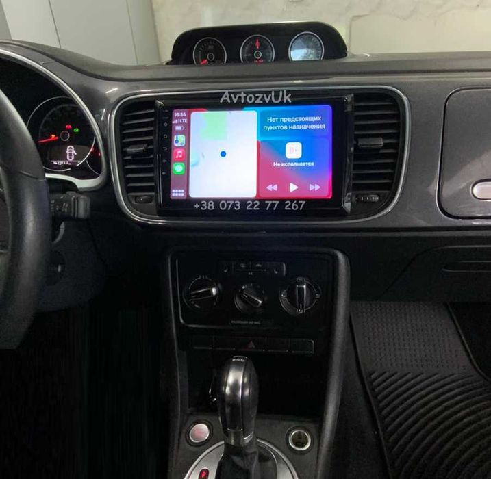 Android 14 NEW BEETLE Volkswagen VW GPS Жук ТВ 2 дин CarPlay Магнитола