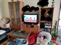 Movel sala +tv +mesa
