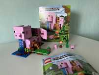 Конструктор LEGO Minecraft 21170 Будинок-свиняча 490 деталей