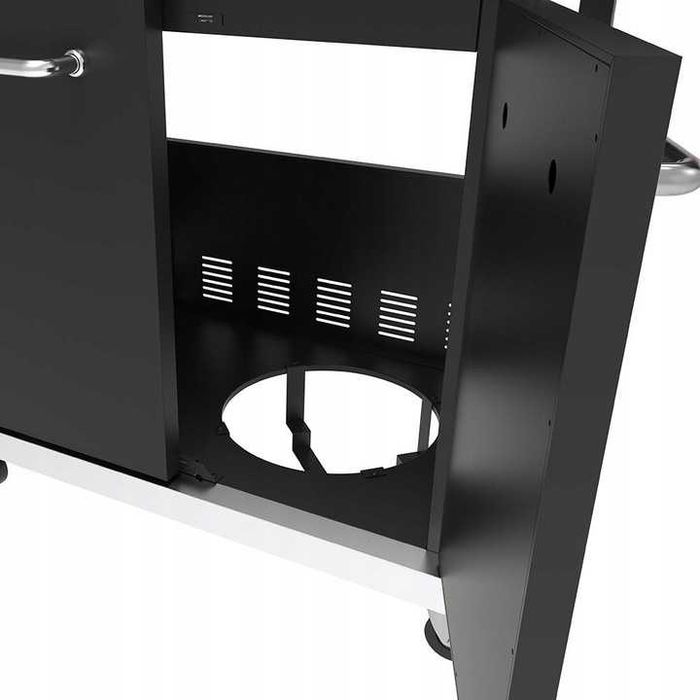 GRILL Gazowy El FUEGO KINGSTON 4+1 żeliwo szyba Led ŻELIWNY RUSZT !