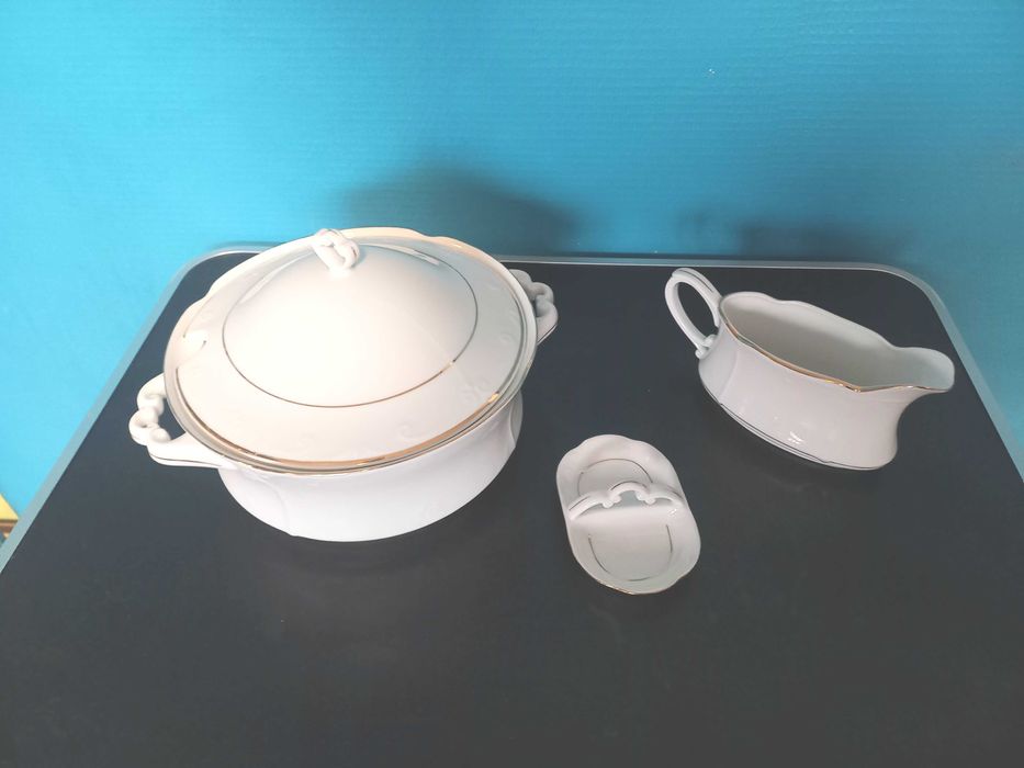 Waza do zupy, sosjerka, przyprawnik Chodzież