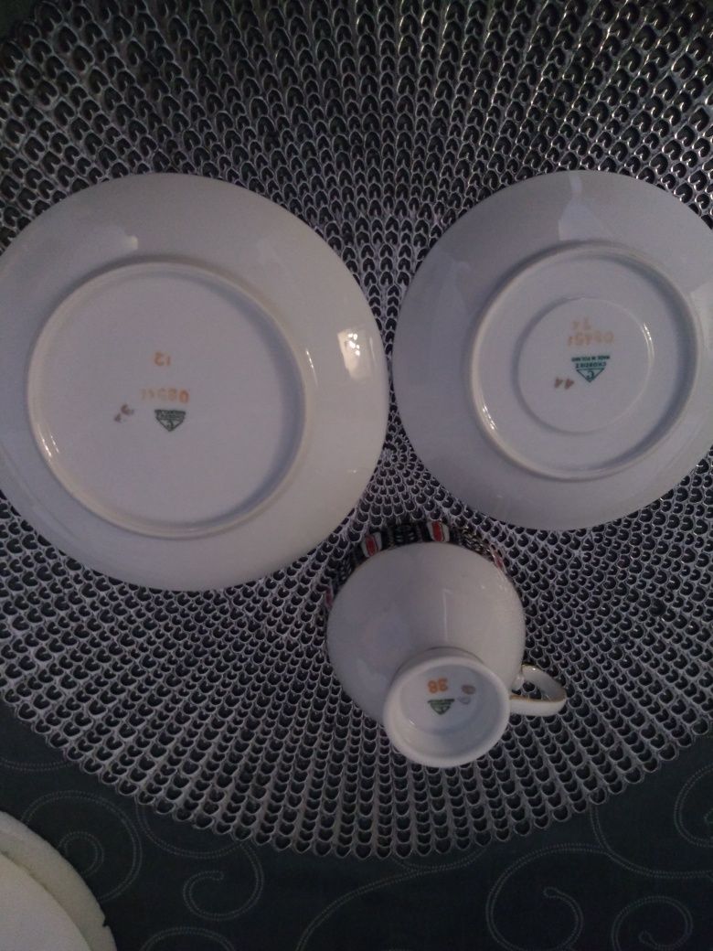 Trio fason Georg porcelana Chodzież