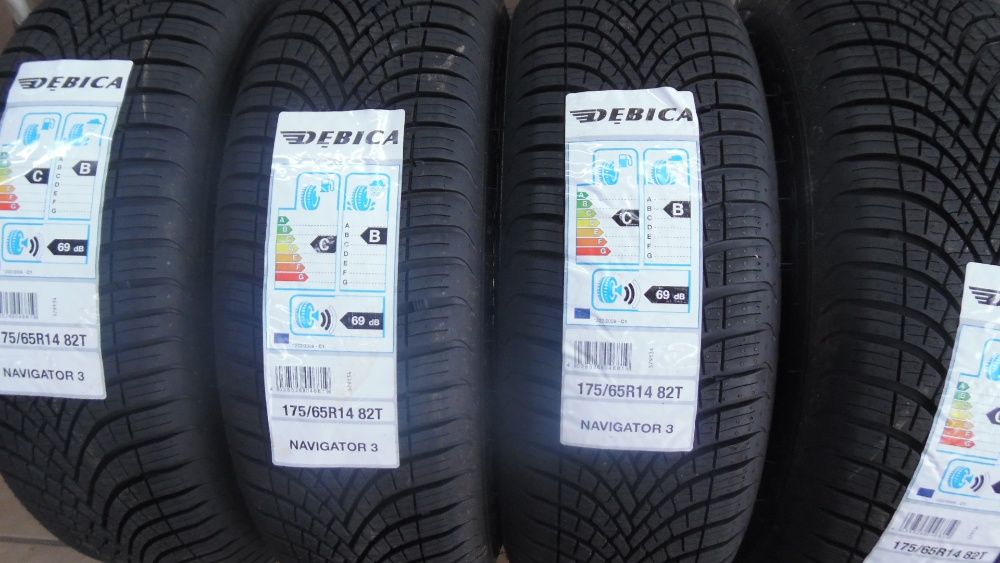 Nowe 175/65R14 DĘBICA Navigator 3 , Nowy Model, Całoroczne Warto ANDAR