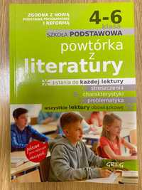 POWTÓRKA Z LITERATURY szkoła podstawowa 4 - 6 klasa, wyd. GREG