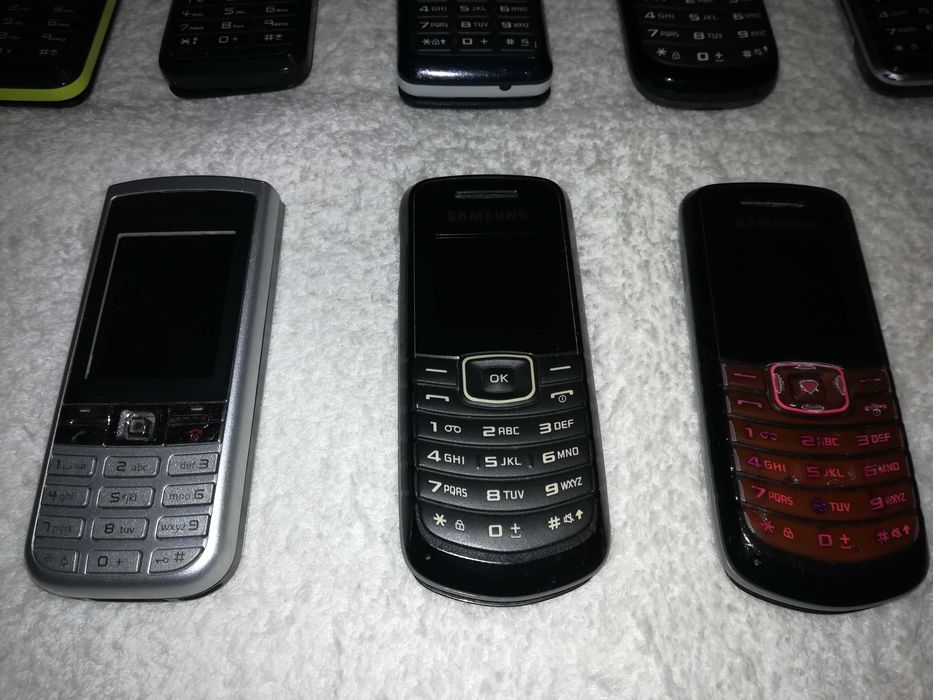 diversos telemóveis bloqueados (alcatel, samsung, siemens)