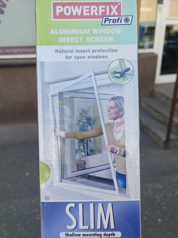 Siatka na okno moskitiera z Lidla