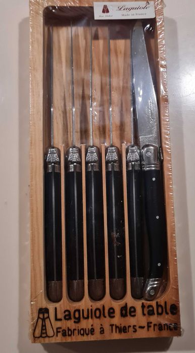 Nowy zestaw noży do steków Laguiole de table noże specjalistyczne