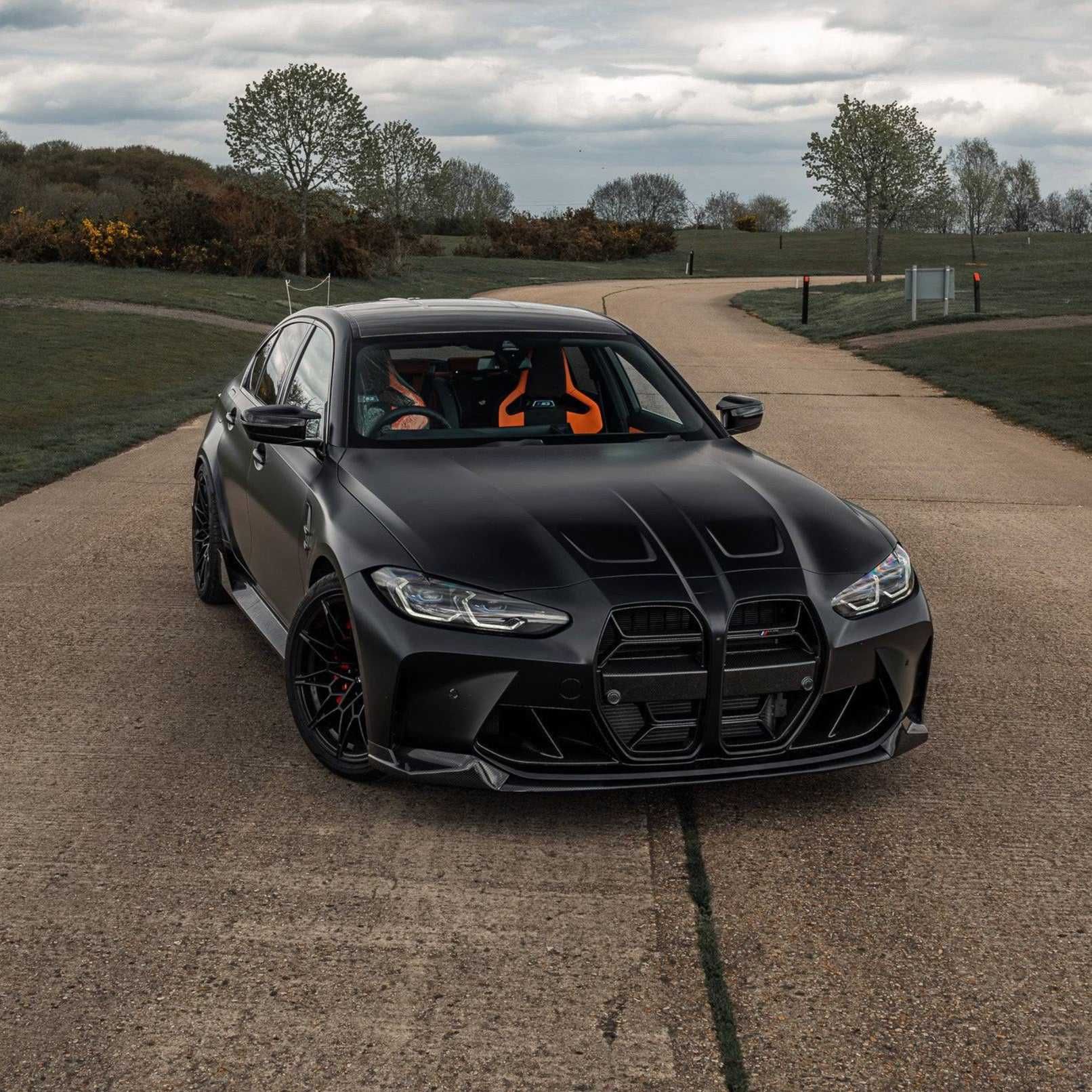 Dokładka Zderzaka Splitter BMW G80 G81 G82 G83 MP CARBON