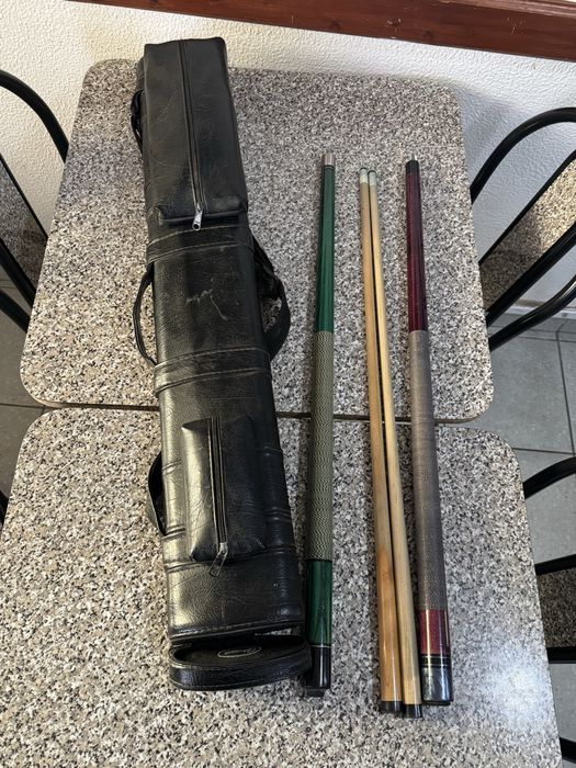 Taco + mala de snooker