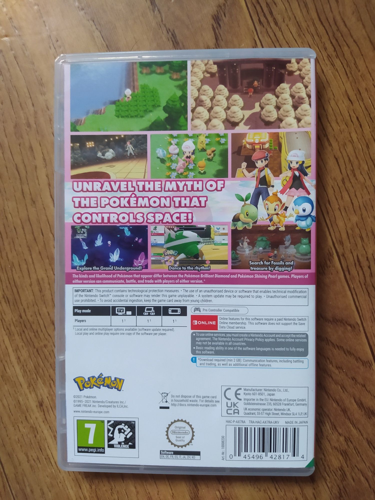 Pokemon Shining Pearl Nintendo Switch