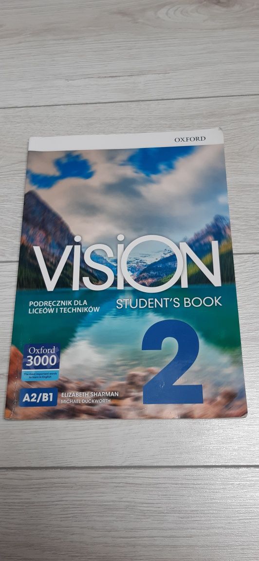 Podręcznik VISION 2, Student' book A2/B1