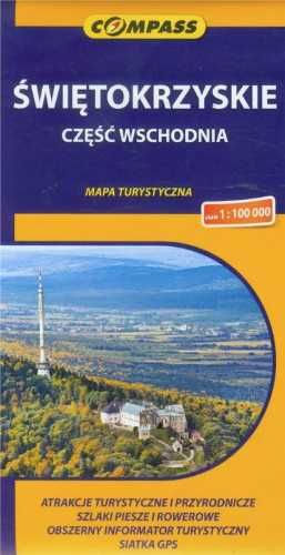 Mapa tur - krajoznawcza - Świętokrzyskie cz.wsch. - praca zbiorowa