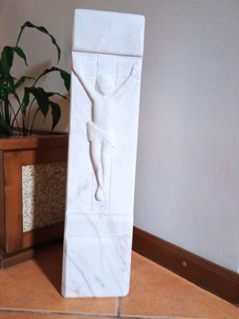 Escultura em mármore de Jesus Cristo