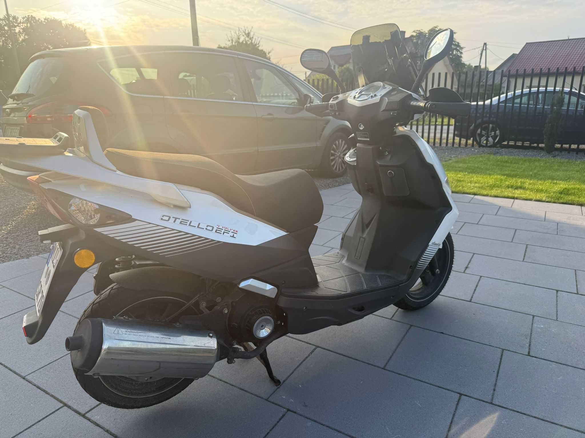 Daelim Otello 125 , 2017 rok, tylko 2600km, idealny.