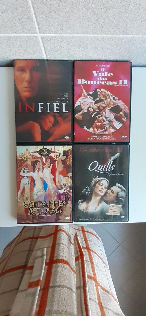 Conjunto 4 DVD filmes