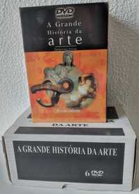 A Grande História da Arte Interactiva - 6 dvd's novos