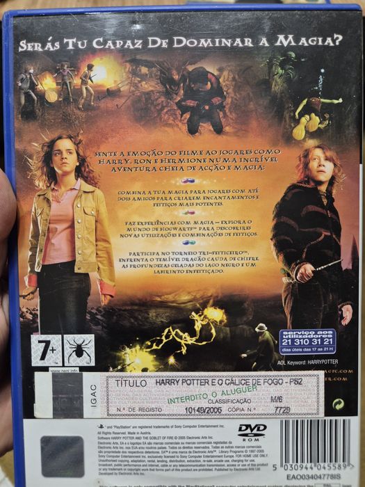 Harry Potter e o Cálice de Fogo - Jogo Playstation 2