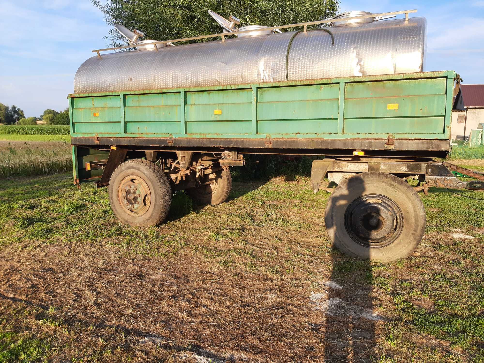 Przyczepa rolnicza sztywna 6t