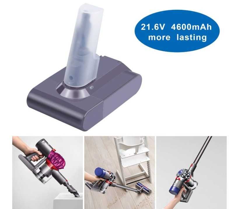 Bateria zamiennik do Dyson V7 21.6V 4600mAh + filtr ARyee