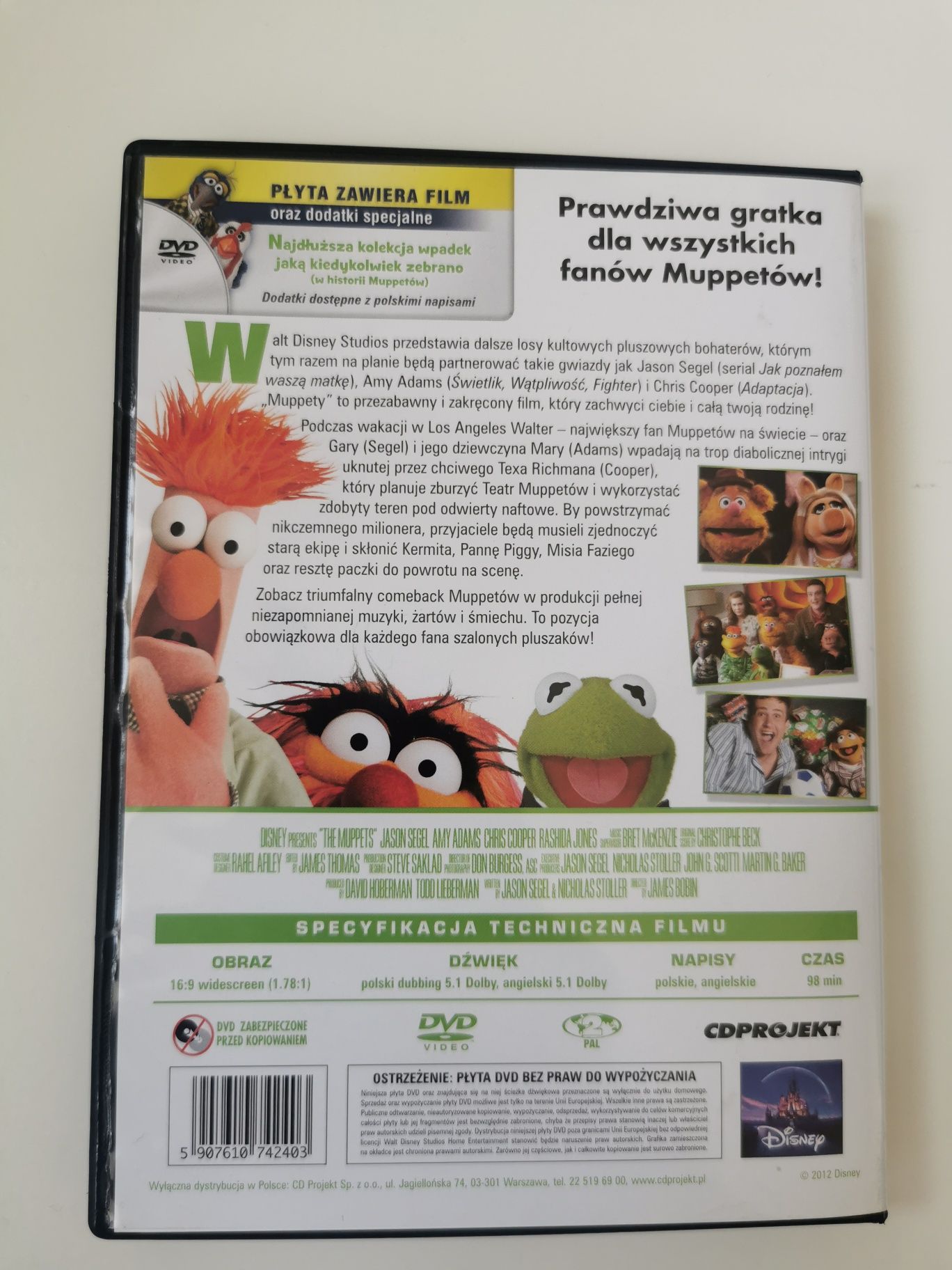 "Muppety" FILM DVD
