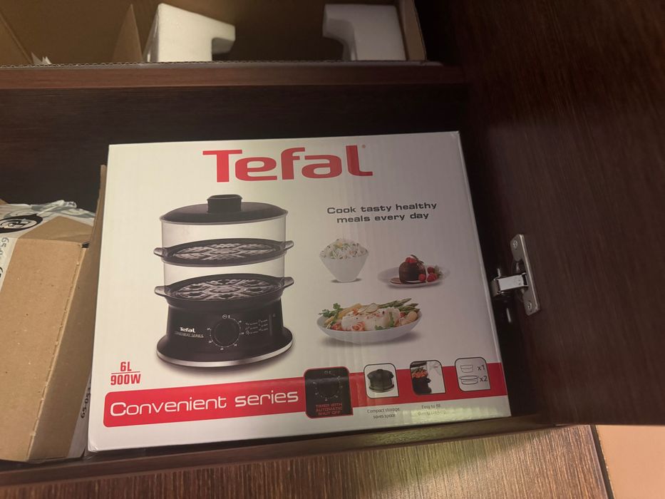 Parowar Tefal Convenient VC140131  pojemność 6l 900 W