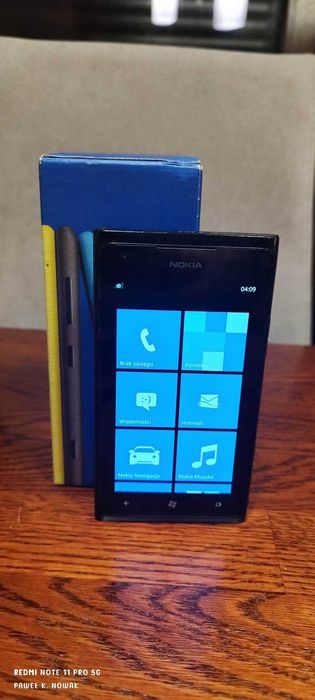 Smartfon Nokia Lumia 900 czarny 16 GB