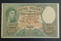 100 złotych 1919 banknot Tadeusz Kościuszko. Super stan.