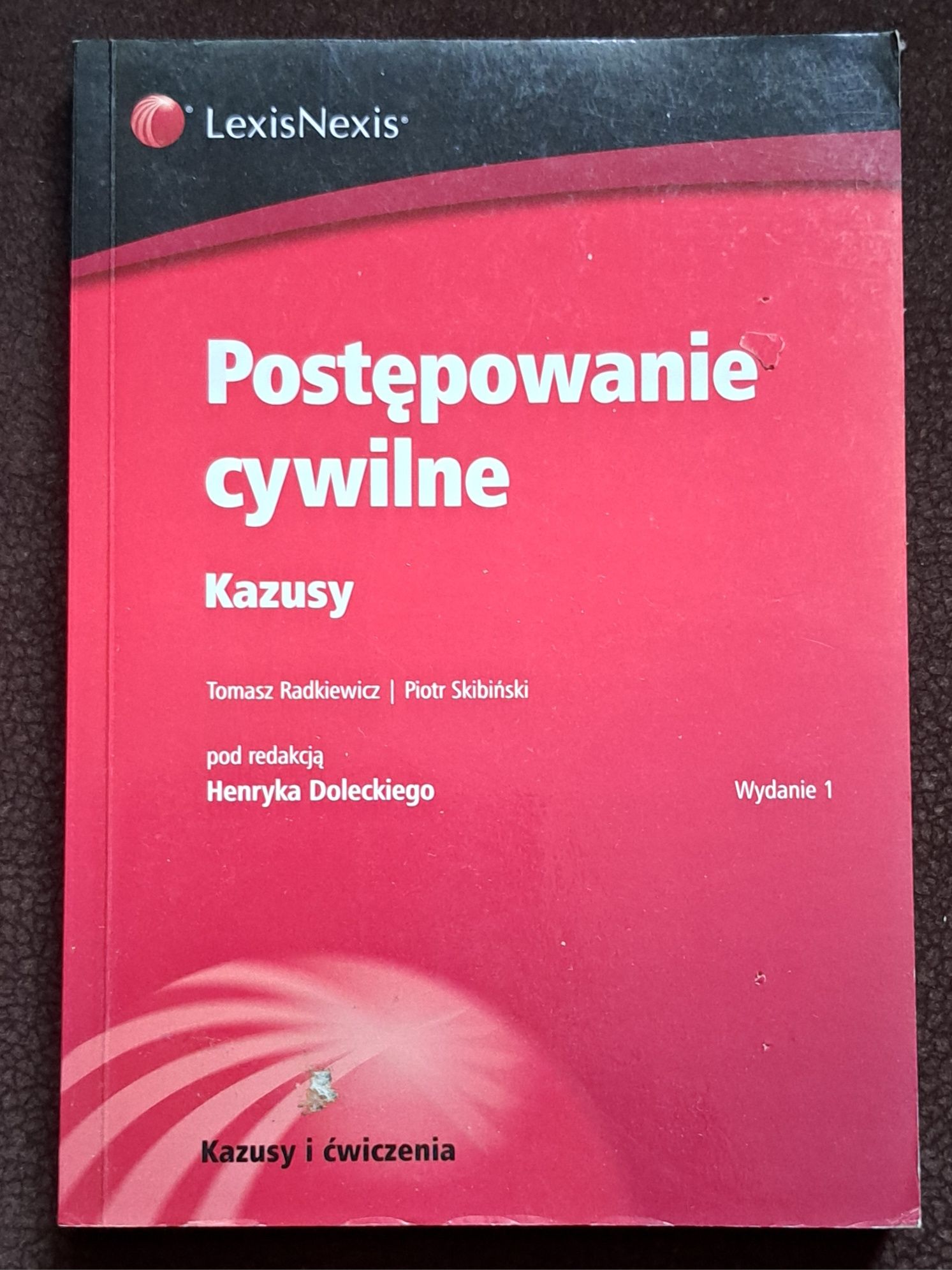 Postępowanie cywilne. Kazusy. T. Radkiewicz.