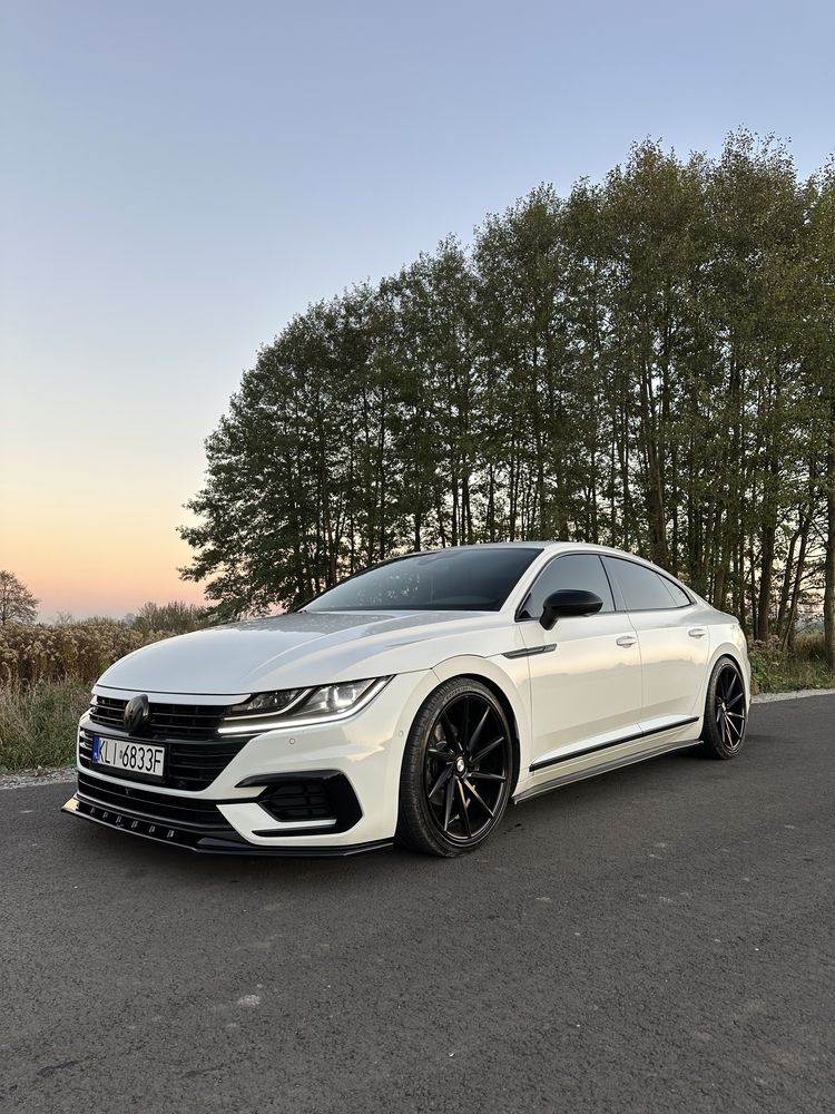 Volkswagen arteon r-line 4-motion piękny bezwypadkowy