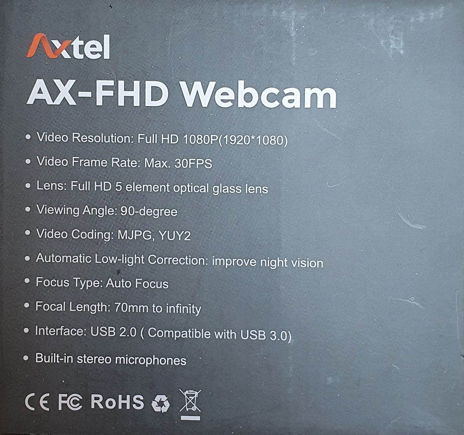 USB Webcam Axtel
