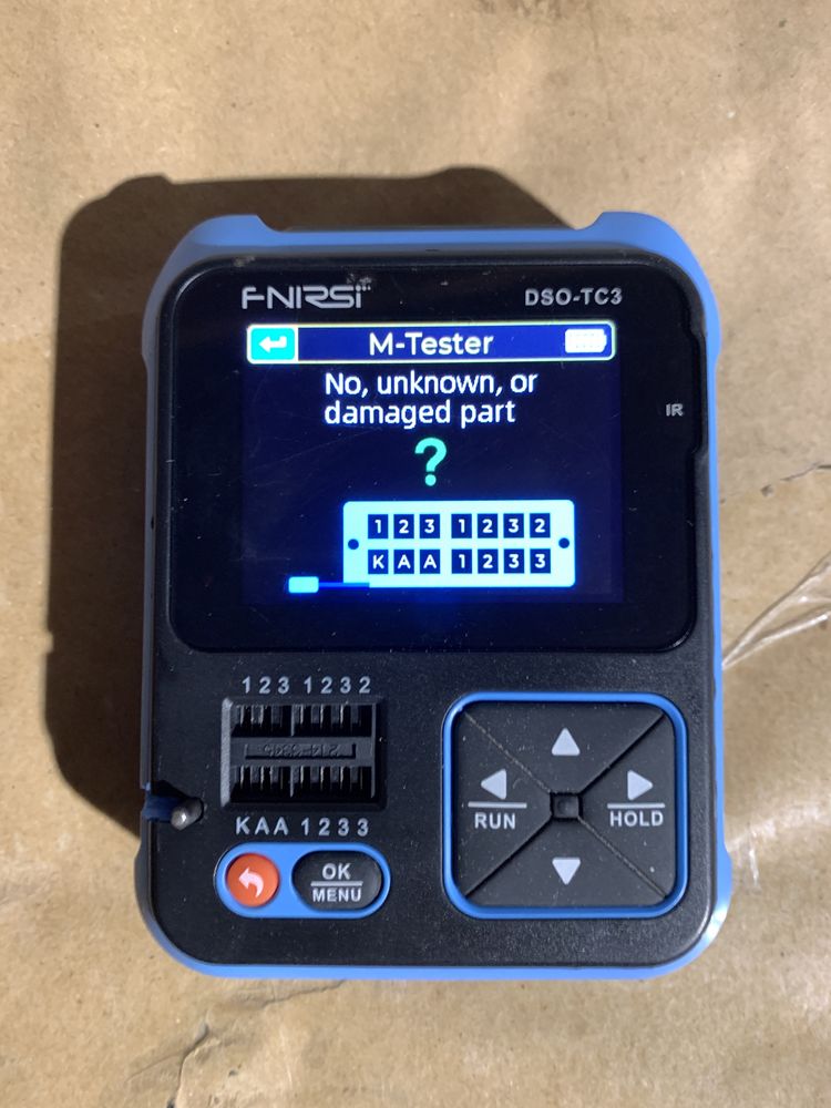 FNIRSI DSO-TS3 осцилограф, тестер транзисторів та генератор імпульсів
